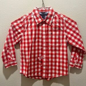 🎅 Tommy Hilfiger Checkered Kids Shirt